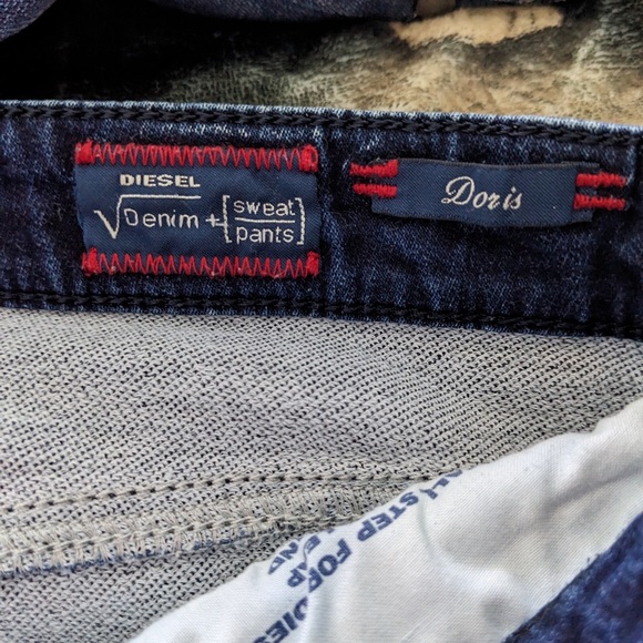 Diesel denim sweat pants size 29 - Picture 2 of 4